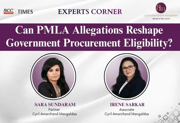 Can PMLA Allegations Reshape Government Procurement Eligibility?